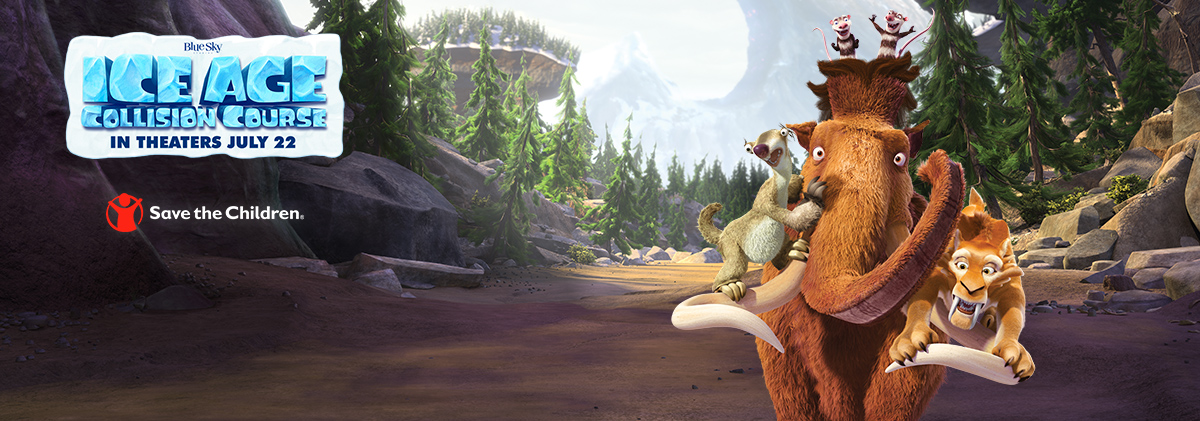 Save the Children partners with Ice Age: Collision Course